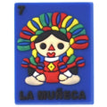 Loteria Mexican Bingo 7 La Muneca The Doll 122-69 - Shoe Charm