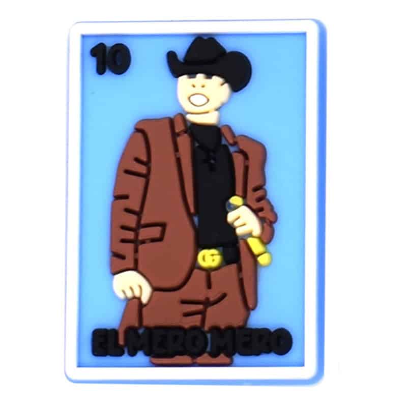 Loteria Mexican Bingo 10 El Mero Mero 122-82 - Shoe Charm