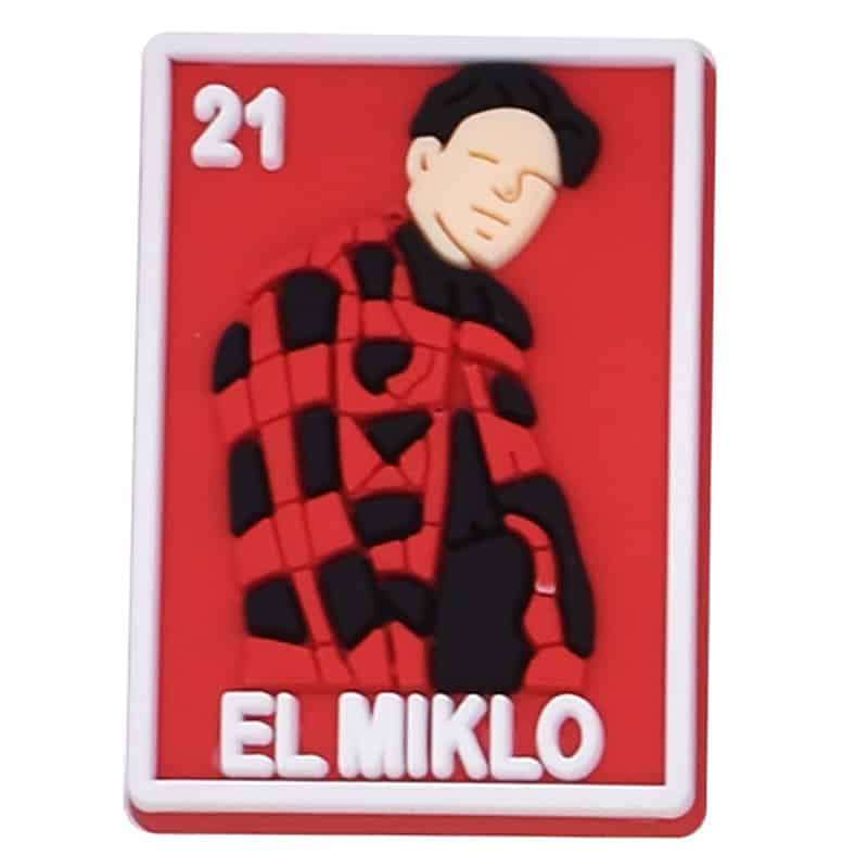 Loteria Mexican Bingo 21 El Miklo 122-86 - Shoe Charm