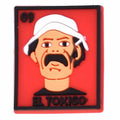 Loteria Mexican Bingo 69 El Toxico The Toxic red 122-89 - Shoe Charm
