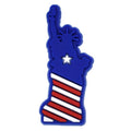 LIBERTY STAR & STRIPES USA Uncle Sam 123-06 Shoe Charm