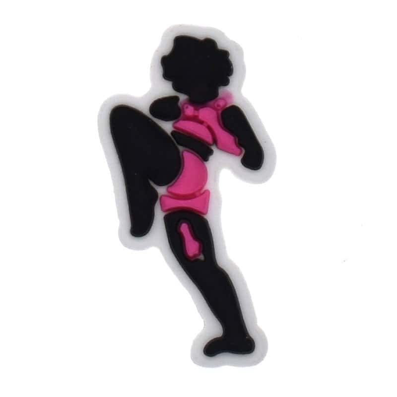 High step girl Black Culture 124-11 Shoe Charm