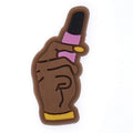Lipstick hand Black Culture 124-15 Shoe Charm