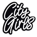 City Girls sign logo Black Culture 124-29 Shoe Charm