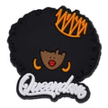 Queendom girl Black Culture 124-44 Shoe Charm