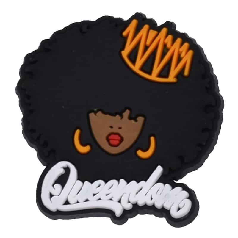 Queendom girl Black Culture 124-44 Shoe Charm