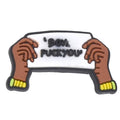 Bad sign logo Black Culture 124-47 Shoe Charm