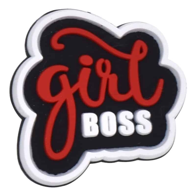 Girl BOSS sign logo Black Culture 124-51 Shoe Charm