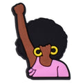 Black power salute Black Culture 124-52 Shoe Charm
