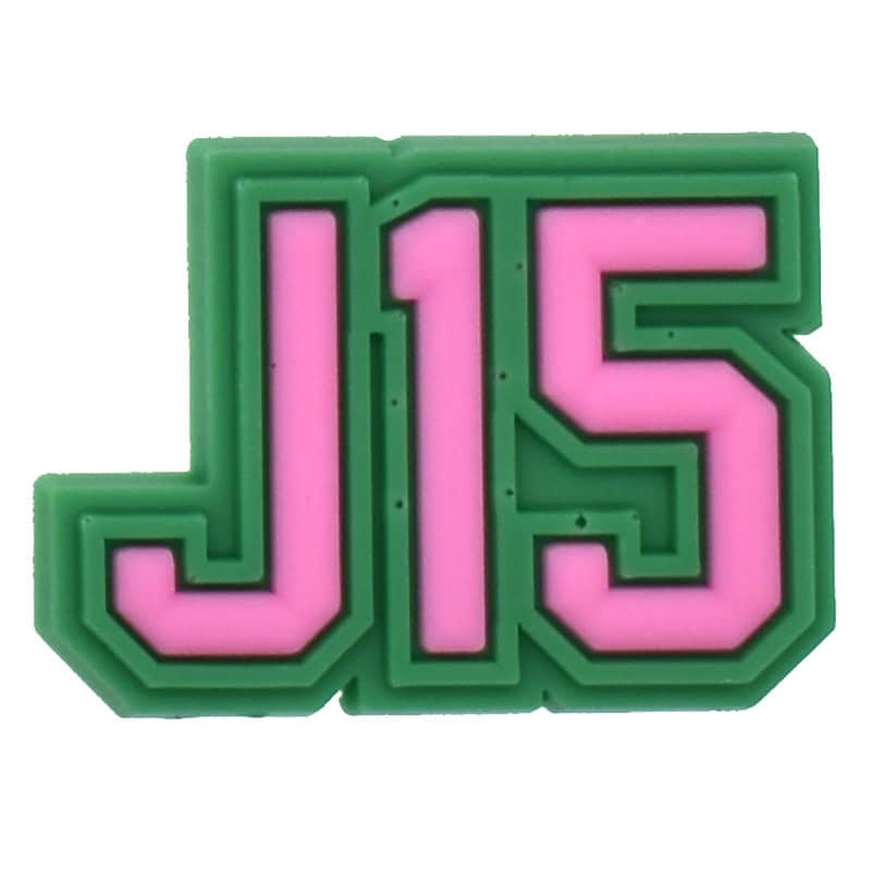 J15 sign logo Black Culture 124-55 Shoe Charm