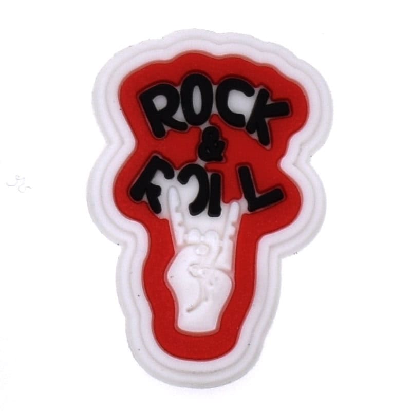 ROCK AND ROLL HORNS 128-05 Shoe Charm