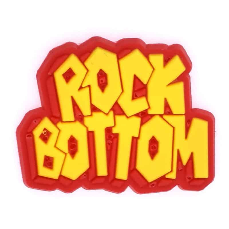 ROCK BOTTOM sign 128-06 Shoe Charm