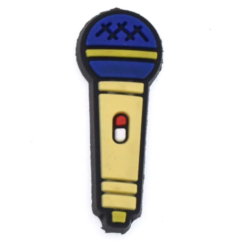 Microphone 128-09 Shoe Charm