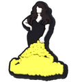 Yellow ball gown 128-35 Shoe Charm