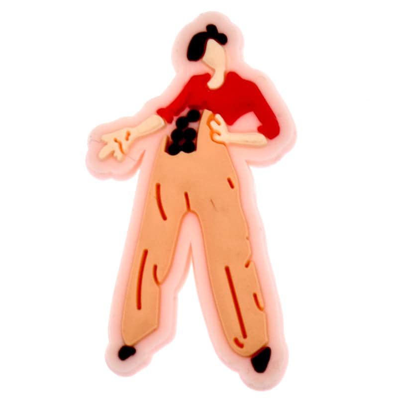 Harry Styles orange pants 128-44 Shoe Charm