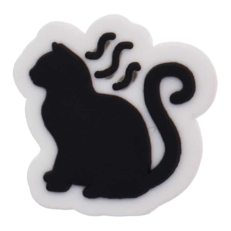 Black cat Friends 129-02 Shoe Charm
