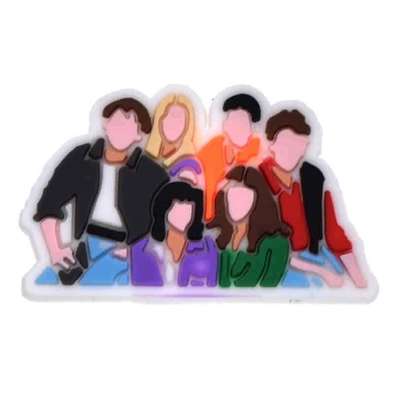 All the gang Friends 129-10 Shoe Charm