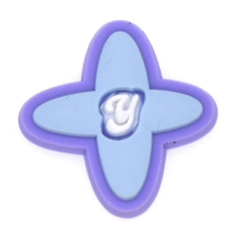 Blue 4 point star Moon Fairies 130-03 Shoe Charm