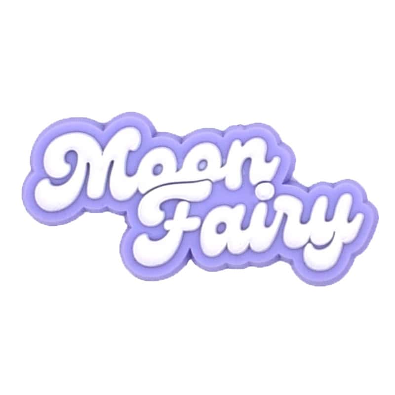 Moon Fairies sign logo 130-13 Shoe Charm