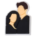 Faceless couple 134-12 Shoe Charm
