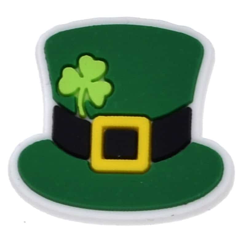 Irish green top hat 138-10 Shoe Charm