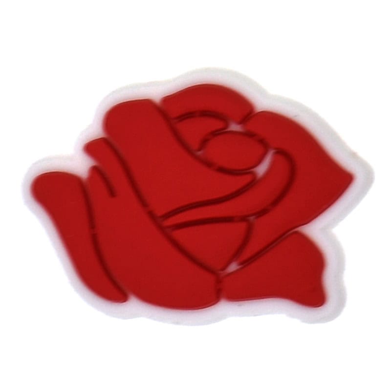 Red rose 138-16 Shoe Charm