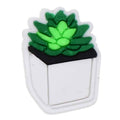 Cactus plant sign logo 138-25 Shoe Charm