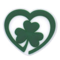 Heart Clover sign logo 138-27 Shoe Charm