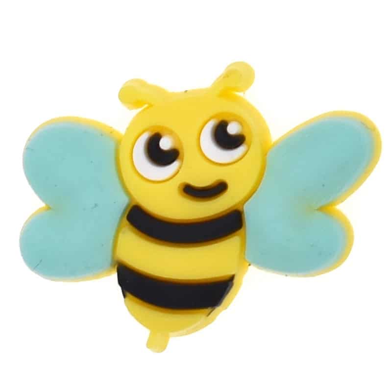 Happy Bee flying 14-24 Shoe Charm