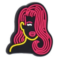 Red Hair silhouette 140-21 - Shoe Charm