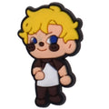 Blond hair grubby boy 140-41 - Shoe Charm