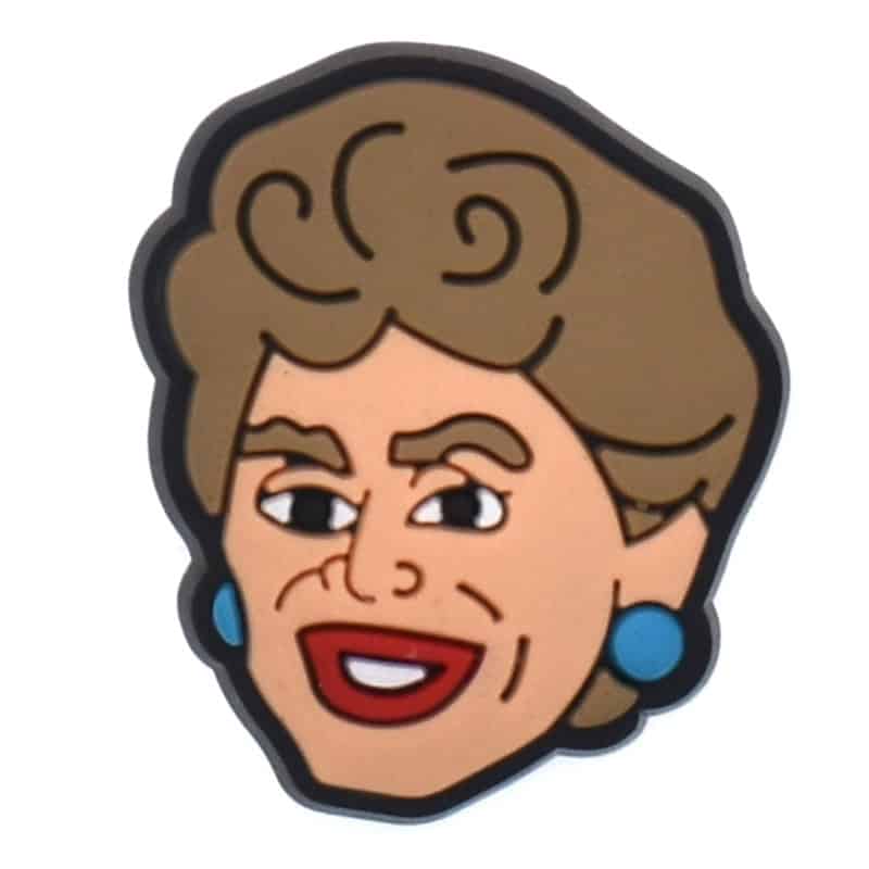 Smiling lady 140-51 - Shoe Charm