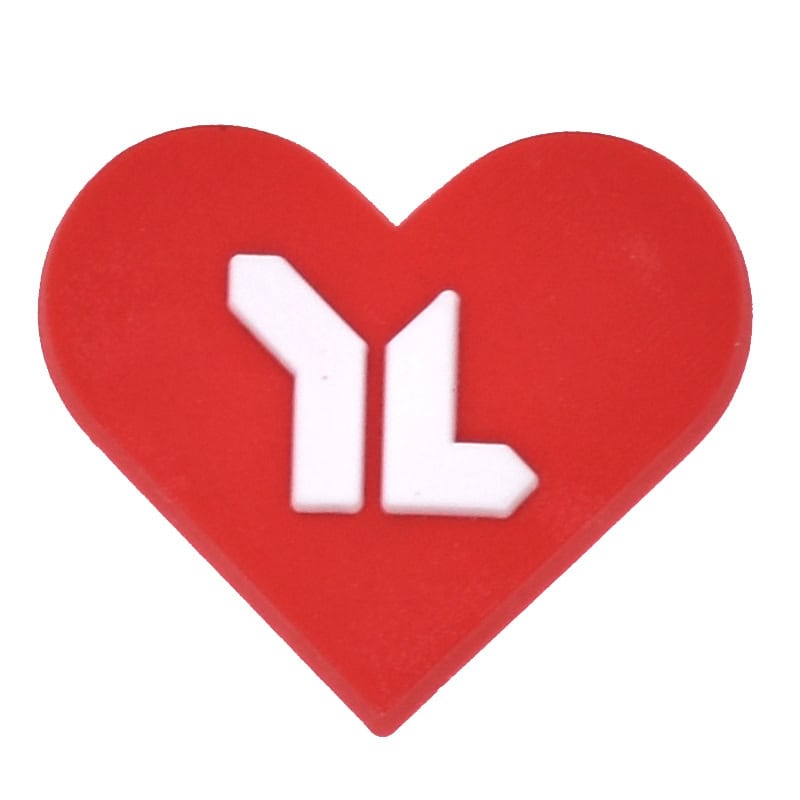 Young Life Heart logo 145-05 Shoe Charm