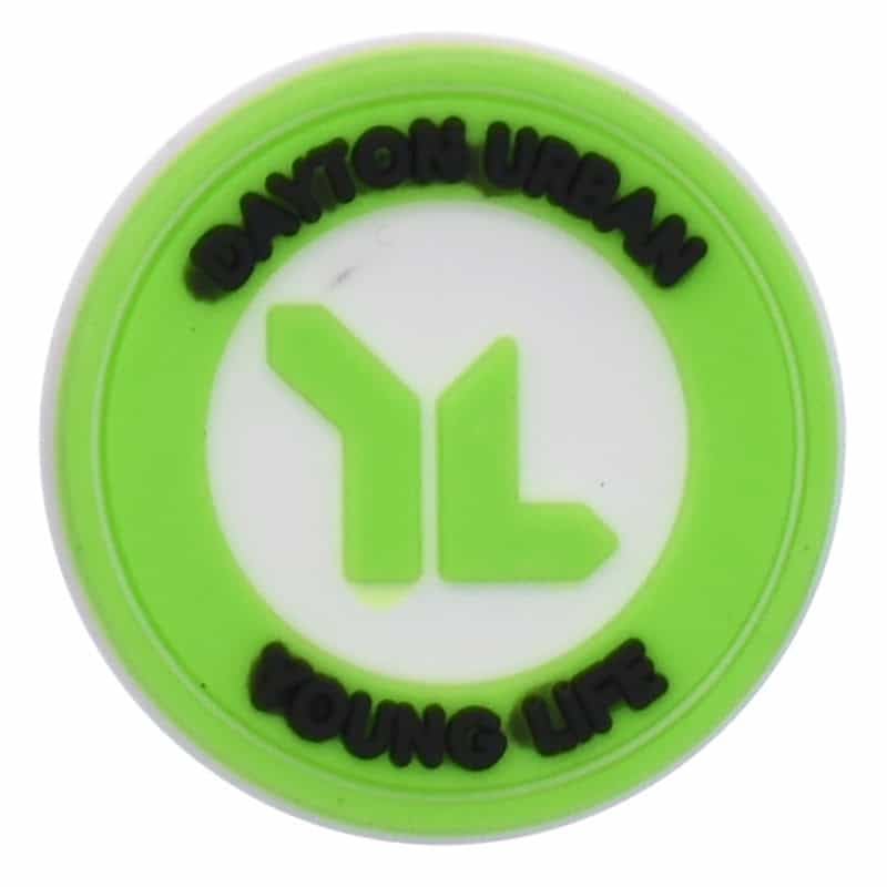 Young Life badge logo 145-07 Shoe Charm