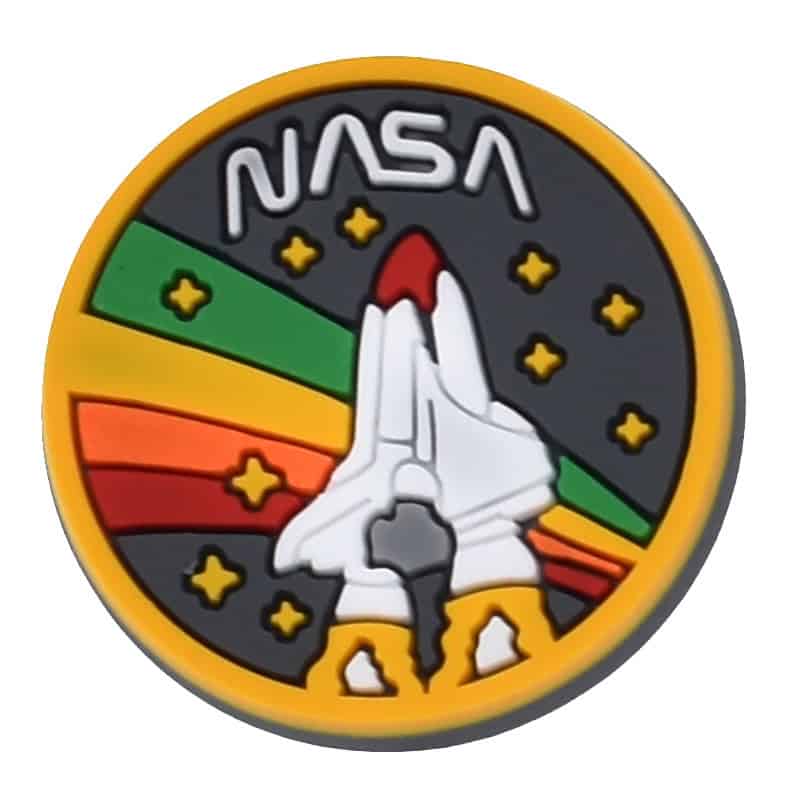 Space Shuttle badge sign logo NASA 146-01 Shoe Charm