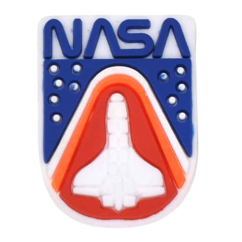 NASA TO SPACE sign logo NASA 146-07 Shoe Charm