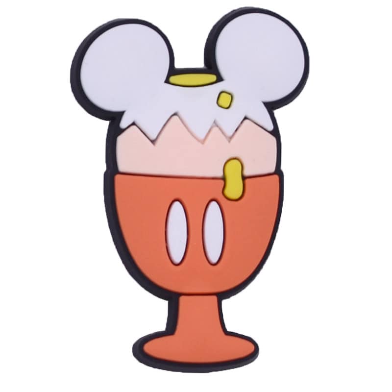 Mickey boiled egg  15-47 - Shoe Charm