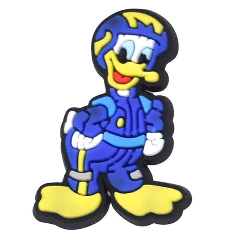 Donald Duck racer 15-63 - Shoe Charm