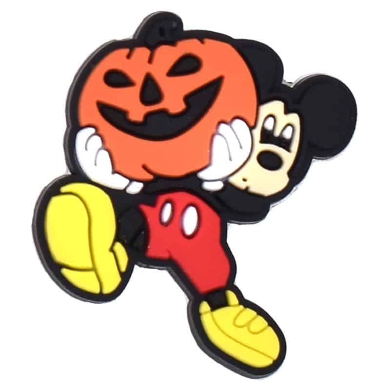 Pumpkin face Mickey 15-66 - Shoe Charm