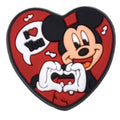 Mickey Love Heart 15-77 - Shoe Charm