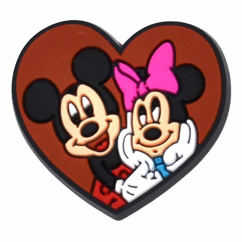 Mickey & Minnie together 15-81 - Shoe Charm