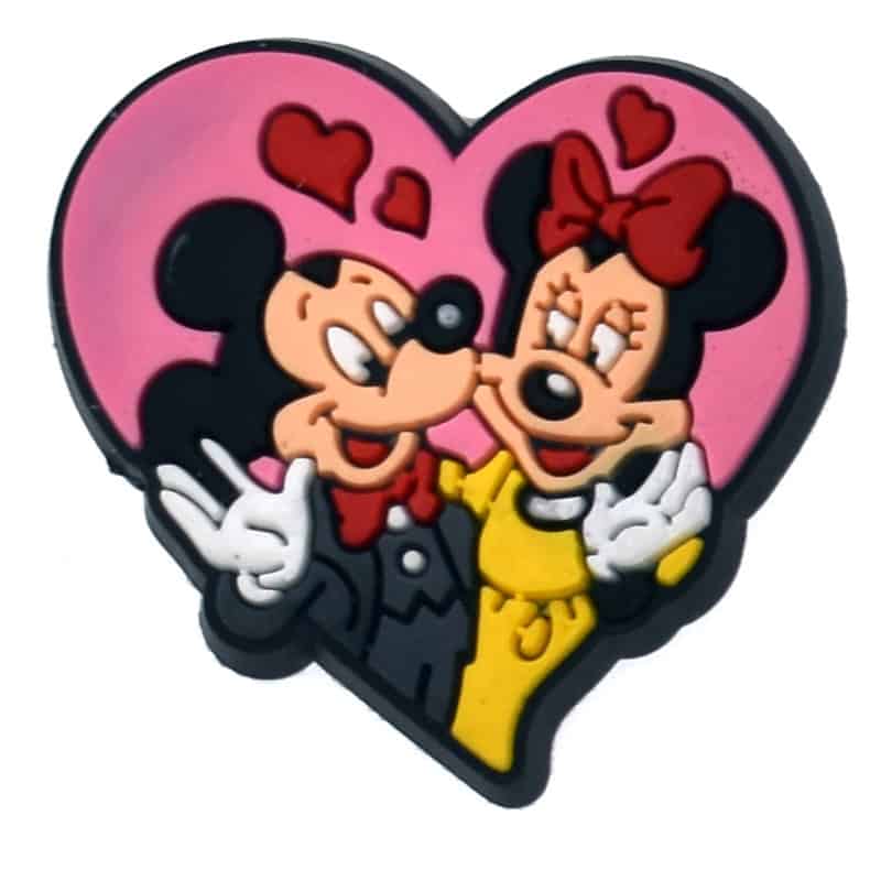 Valentine Mickey & Minnie 15-82 - Shoe Charm