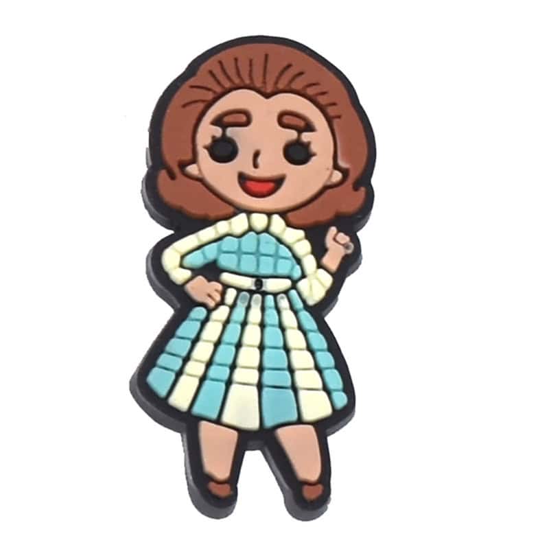 Shoe Charm - Smiling lady 152-17