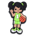 Shoe Charm - basketball girl 152-36