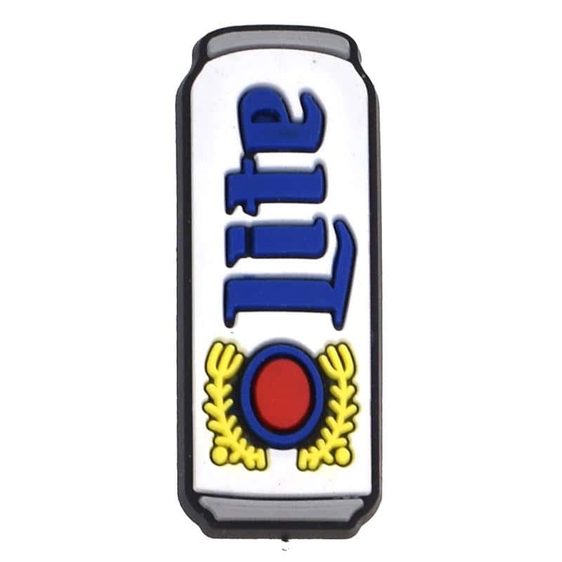 MILLER LIGHT beer can 155-09 Shoe Charm