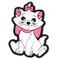 Pretty white kitten 157-09 Shoe Charm
