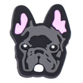 Pink ears dog face157-14 Shoe Charm