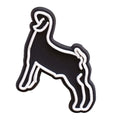 Left look sheep sillhouette 157-15 Shoe Charm