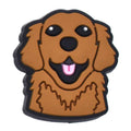 Smiley dog face 157-21 Shoe Charm