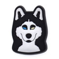 White face dog 157-23 Shoe Charm